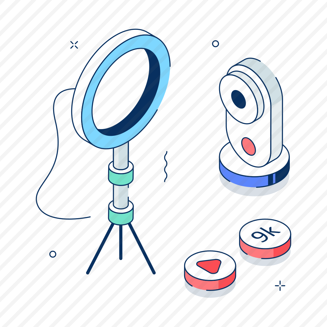 Streaming, Setup, Camera, Vlog, Ring Light preview