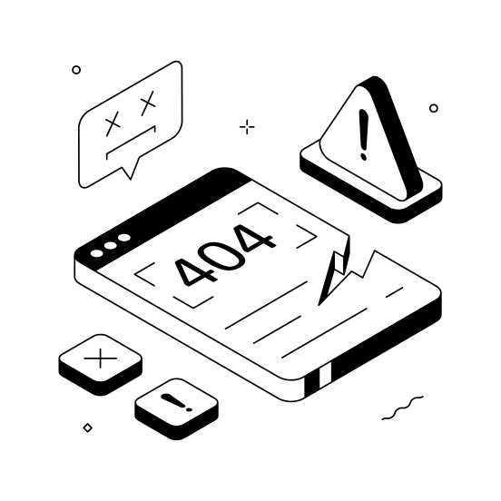 Broken, Cracked, Webpage, Website,  illustration