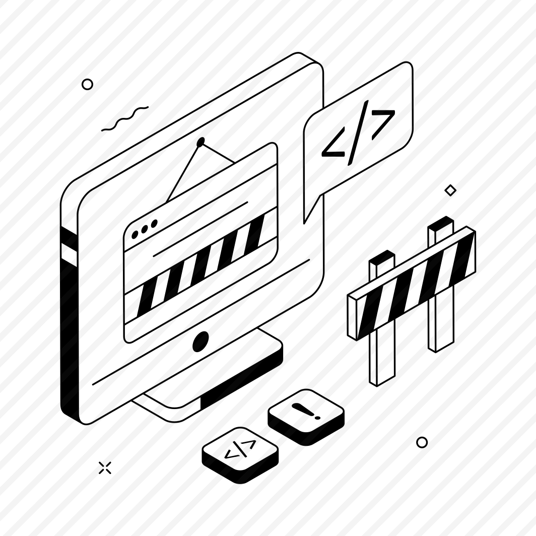 Coding, Barrier, Programming, Development, Software preview