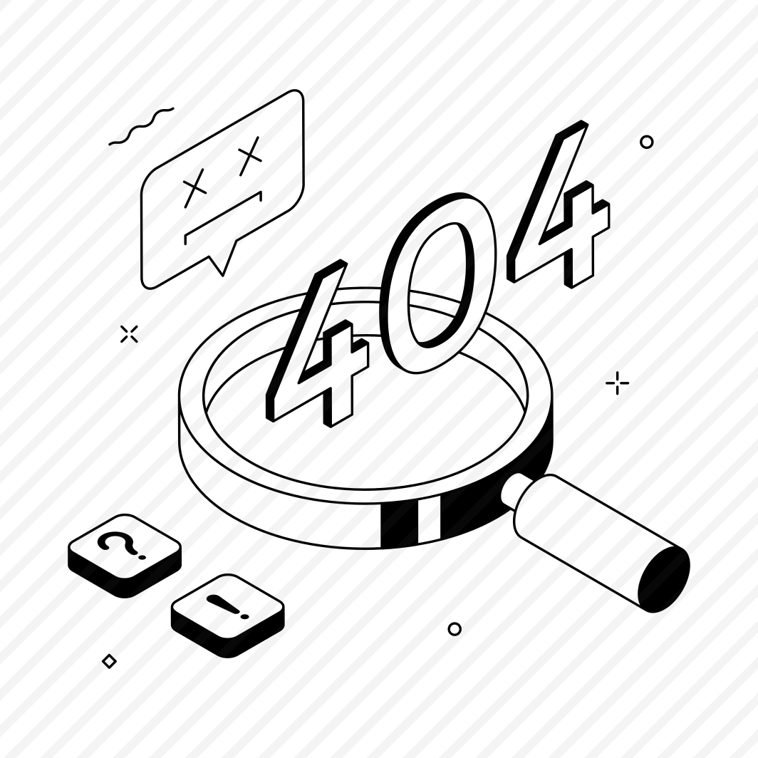 , Error, Not Found, Search, Alert preview