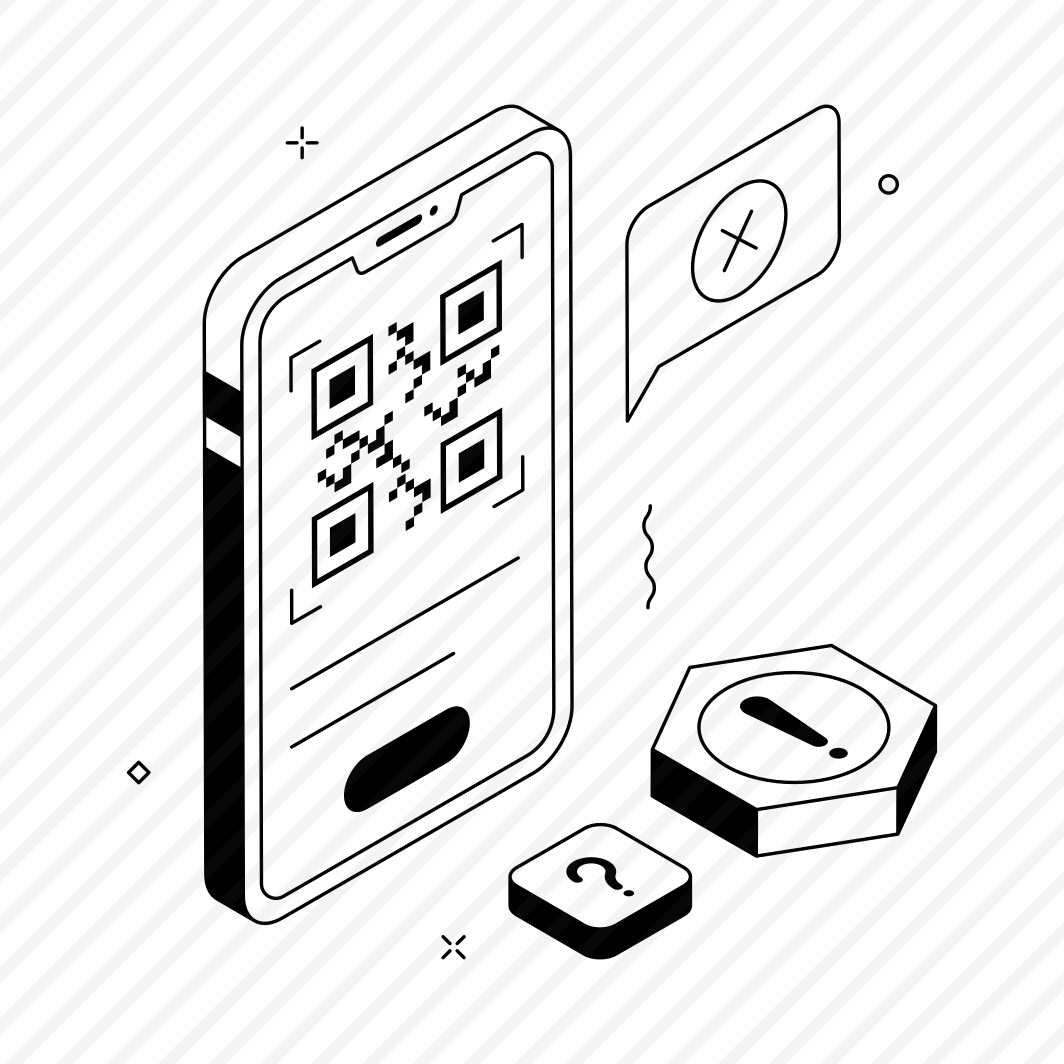 Qr, Code, App, Mobile, Application preview