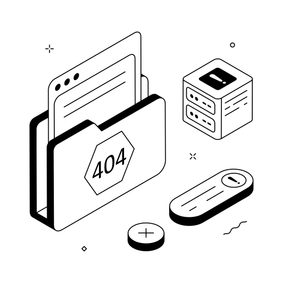 , Restricted, Webpage, Website, Server illustration