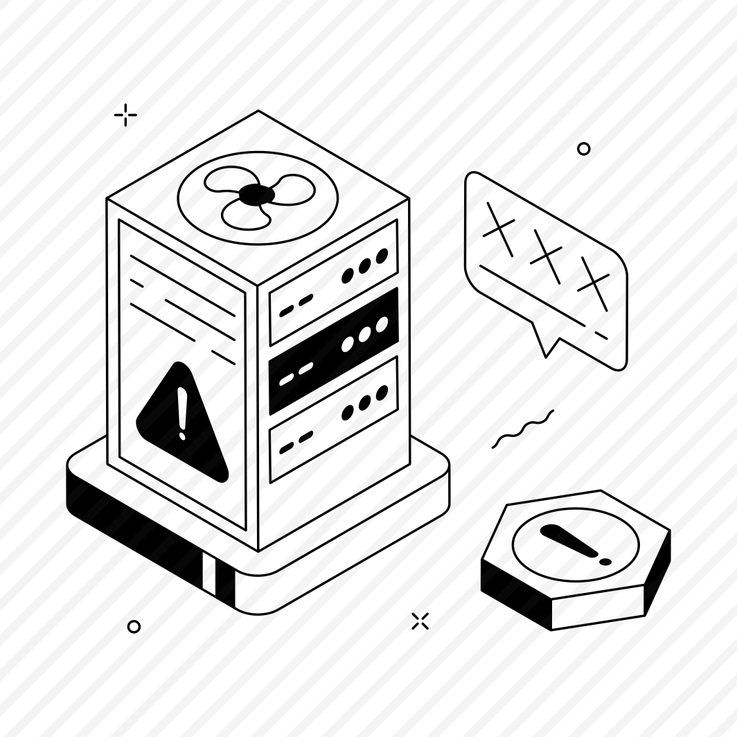 Server, Database, Storage, Error, Crash preview