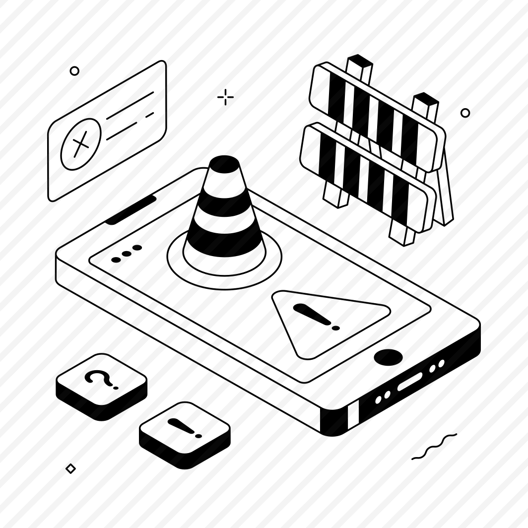 Under, Maintenance, Alert, Barricade, Caution preview