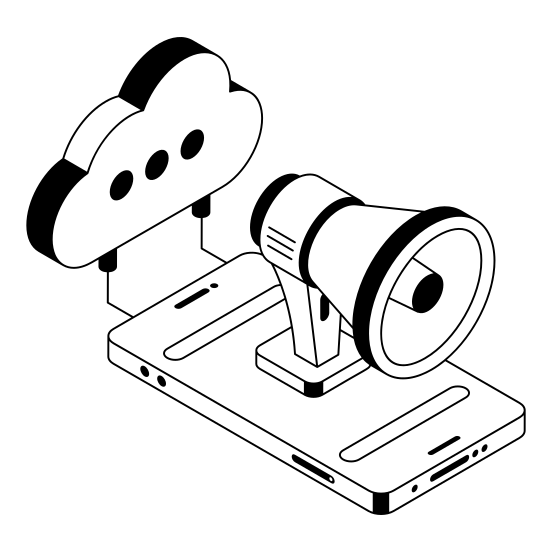 Cloud, Promotion, Publicity, Advertising, Mobile illustration
