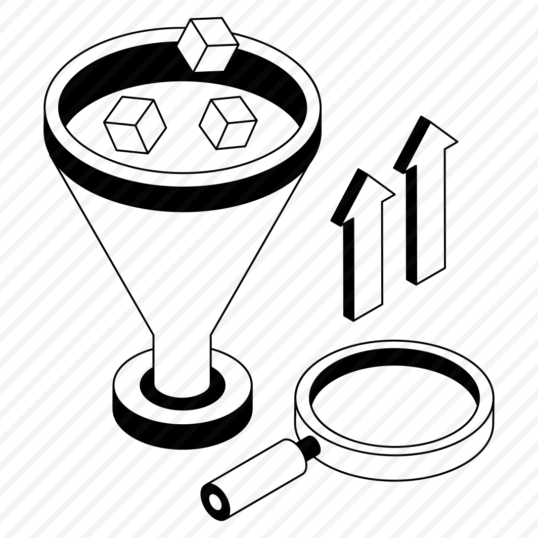 Data, Filtration, Funnel, Conversion, Search preview