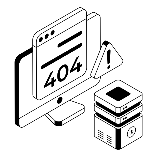 , Error, Web, Issue, Failure illustration