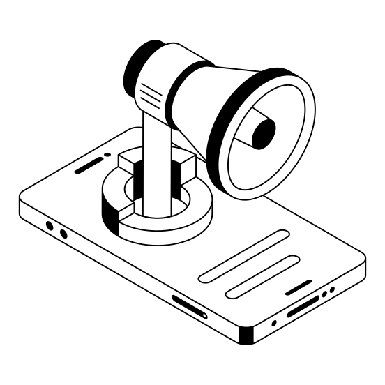 Phone, Mobile, Ad, Publicity, Promotion illustration