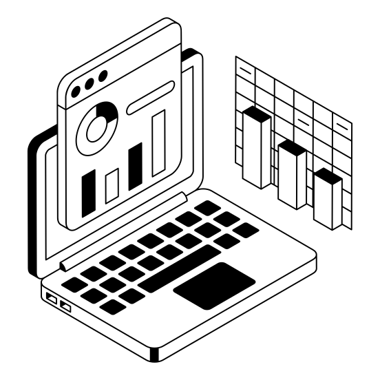 Web, Analytics, Statistics, Infographics, Analysis illustration