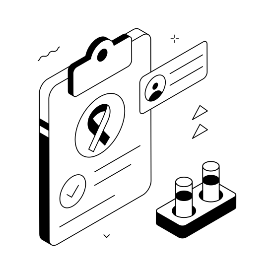 Cancer, Report, Medical, Healthcare, Patient illustration
