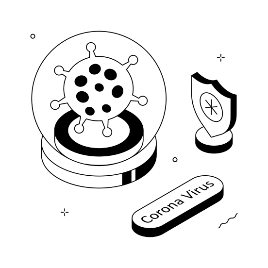 Coronavirus, Awareness, Corona, Protection, Health illustration