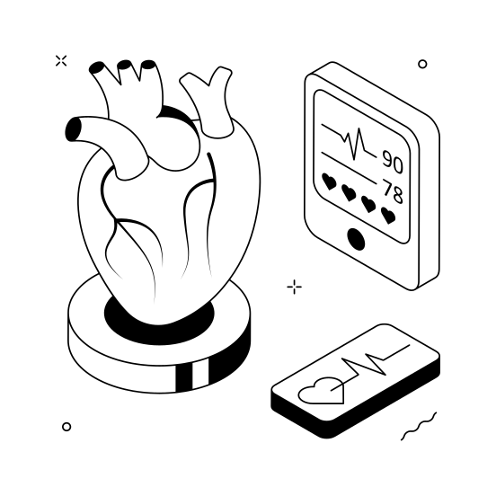 Heart, Health, Cardiology, Cardiovascular, Test illustration