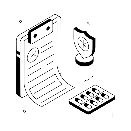 Medical, Report, Digital, Record, Health illustration