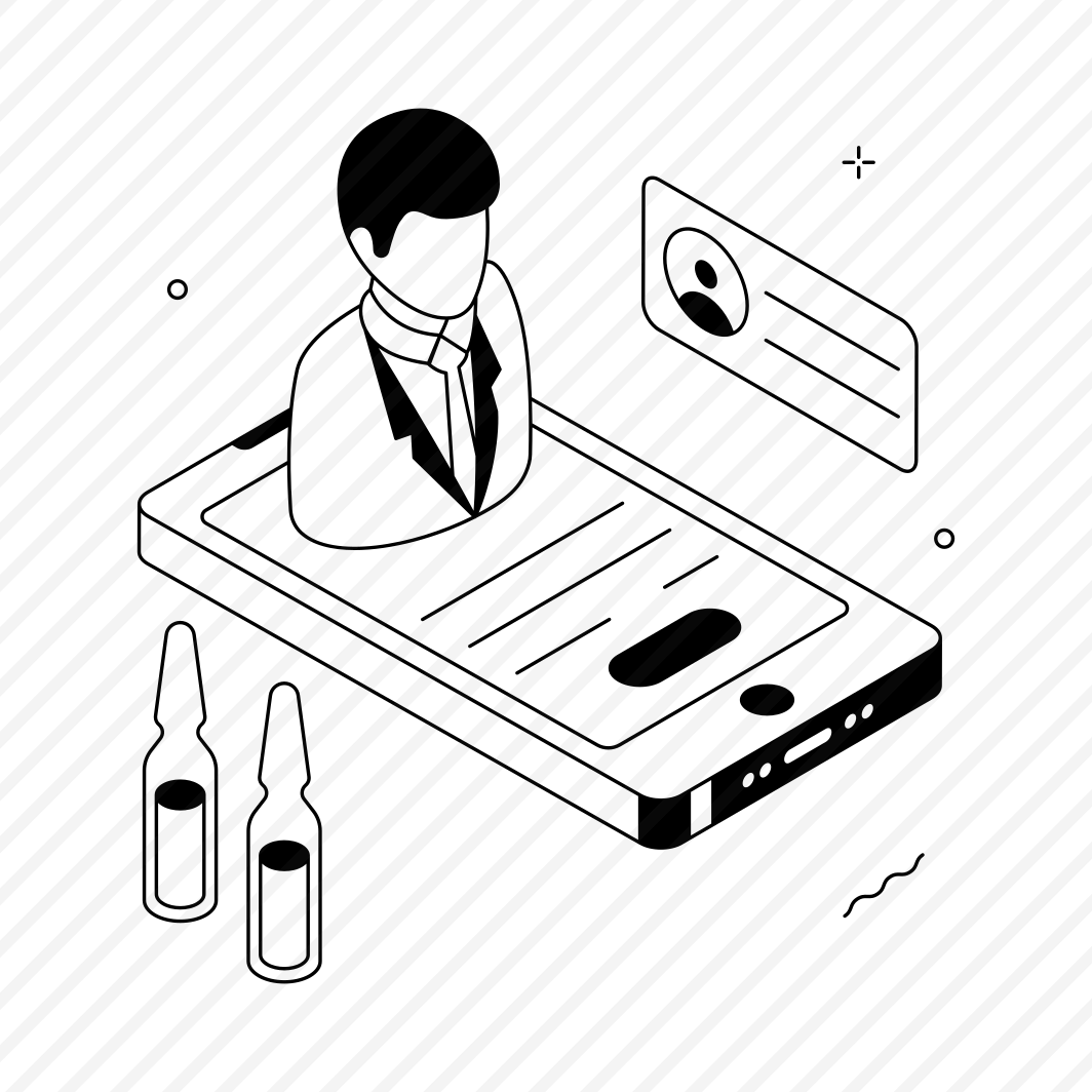 Online, Consultation, Telemedicine, Doctor, Mobile preview