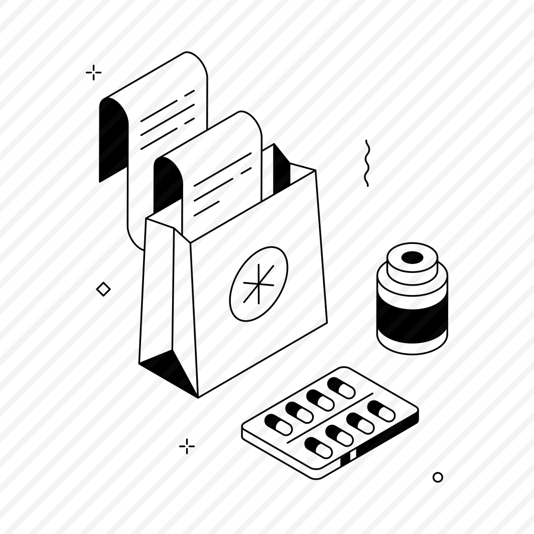 Shopping, Bag, Pharmacy, Medicine, Drugs preview