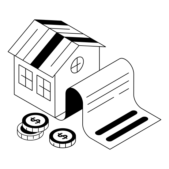 Buy, Purchase, Home, House, Residence illustration