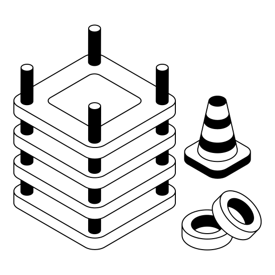 Cone, Pylon, Material, Barrier, Concrete illustration