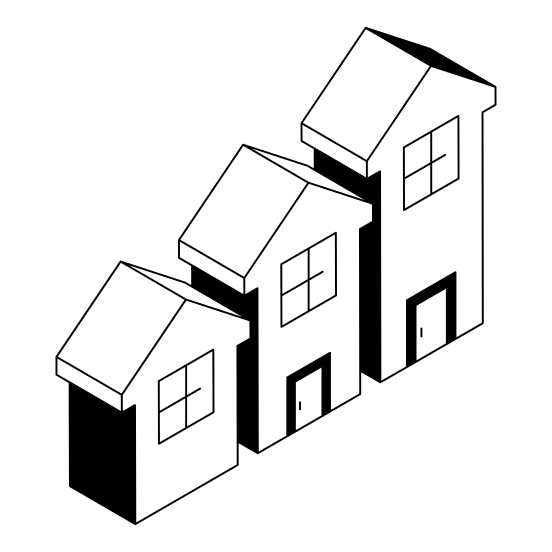 Growth, Home, Houses, Residence, Accommodation illustration