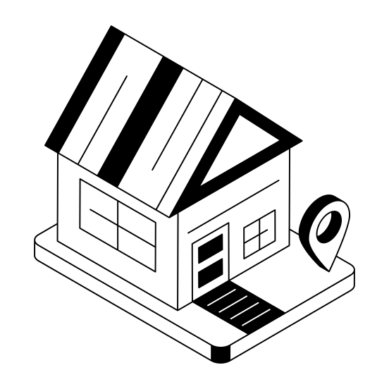 Home, House, Location, Residence, Accommodation illustration