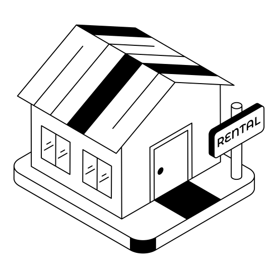 Home, House, Residence, Rental, Board illustration