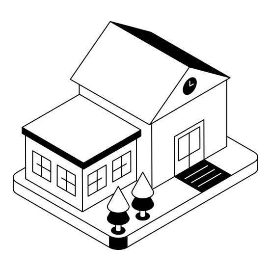 Mansion, Villa, Home, House, Residence illustration