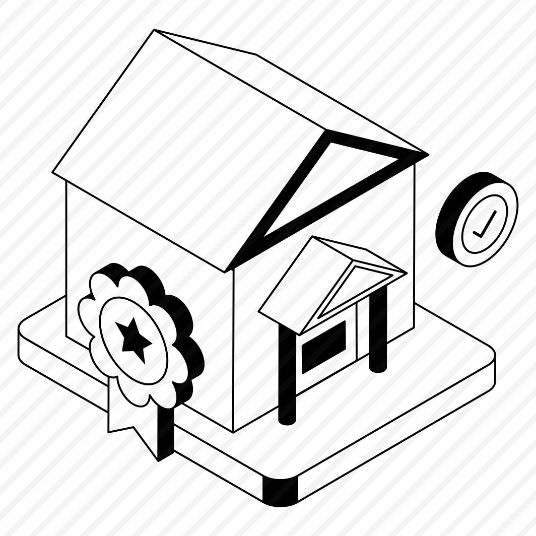 Quality, Assurance, Badge, Home, House preview