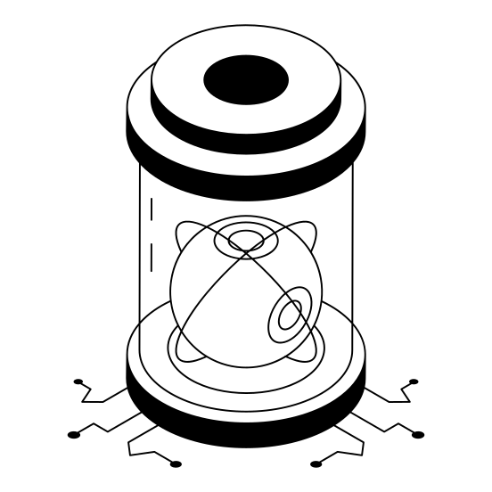 Chamber, Container, Ai, Ml, Technology illustration