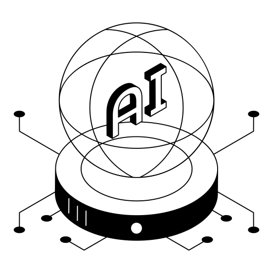 Connection, Network, Nodes, Ai, Ml illustration