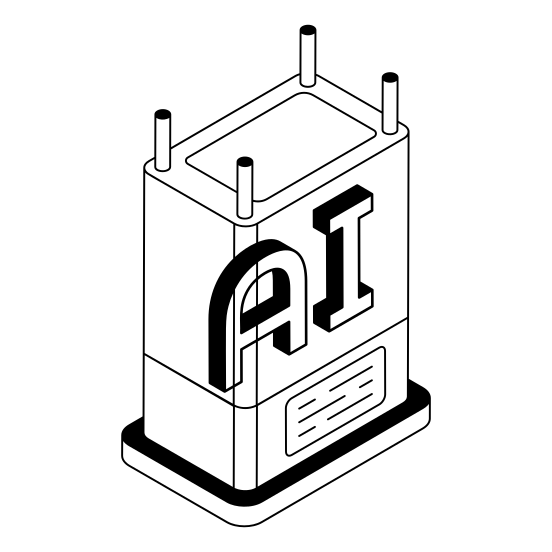 Data, Ai, Ml, Technology, Tech illustration