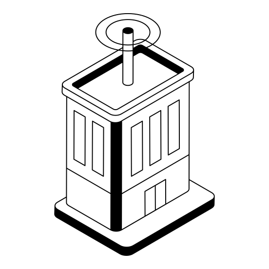 Building, Iot, Architecture, Property, Structure illustration