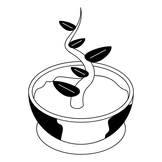 Eco, Friendly, Environmental, Growing, Plant illustration