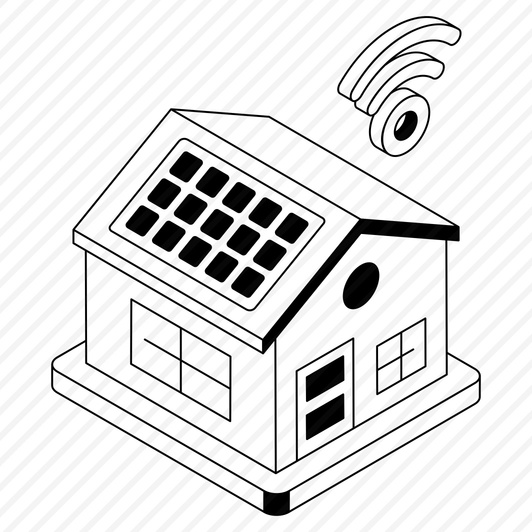 Solar, House, Iot, Home, Residence preview