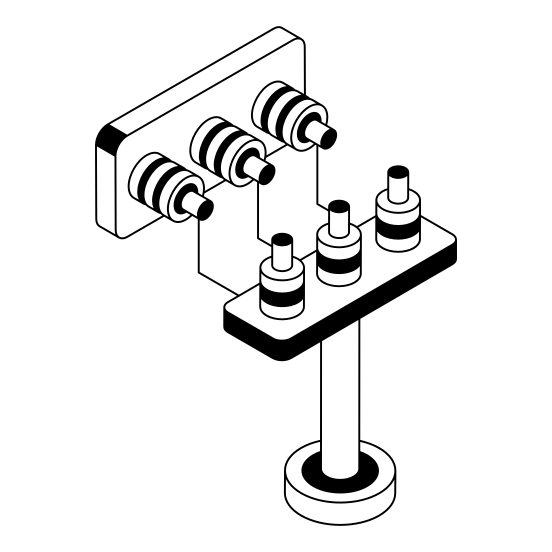 Transmission, Pole, Pylon, Electric, Electricity illustration