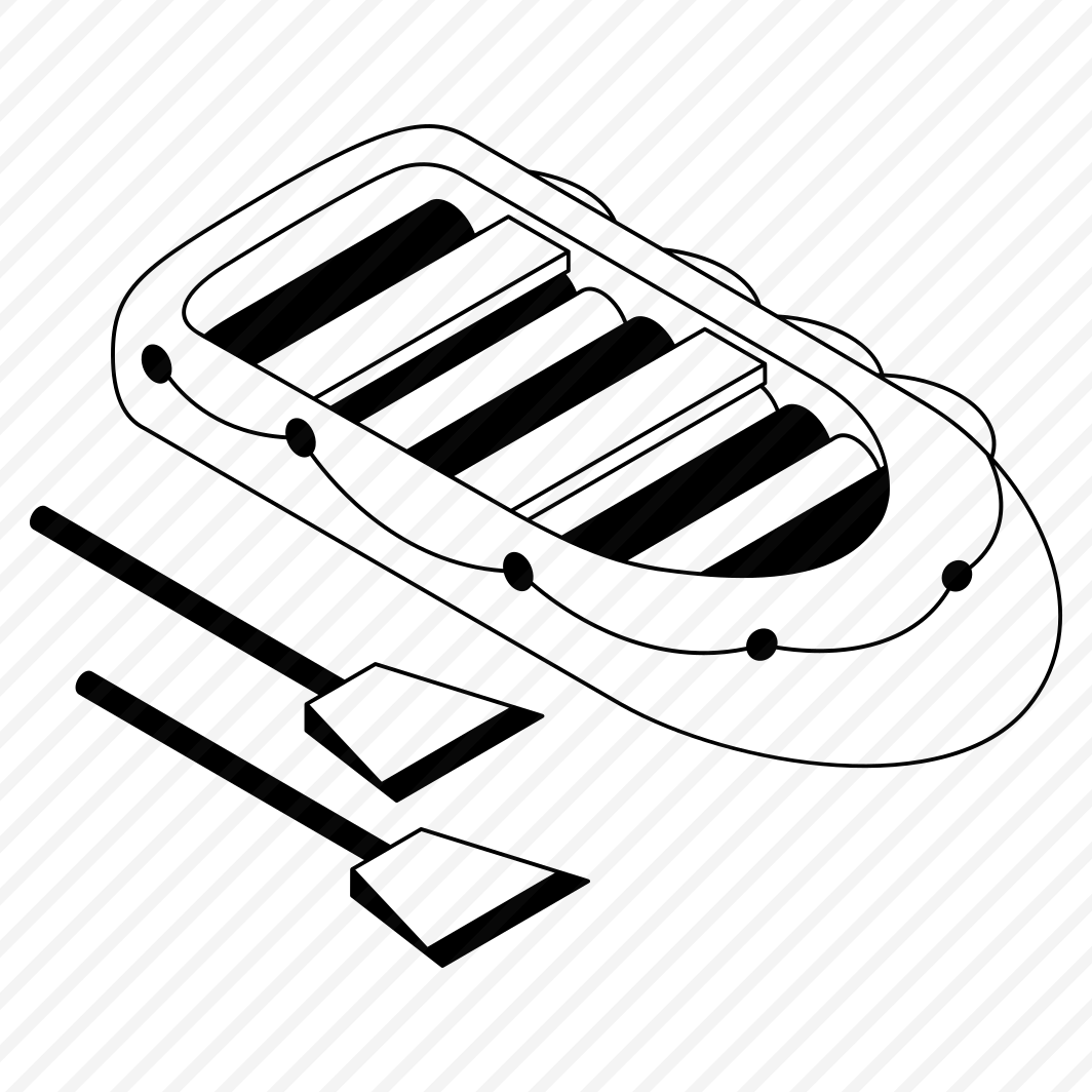 Boat, Ship, Raft, Rowing, Oars preview