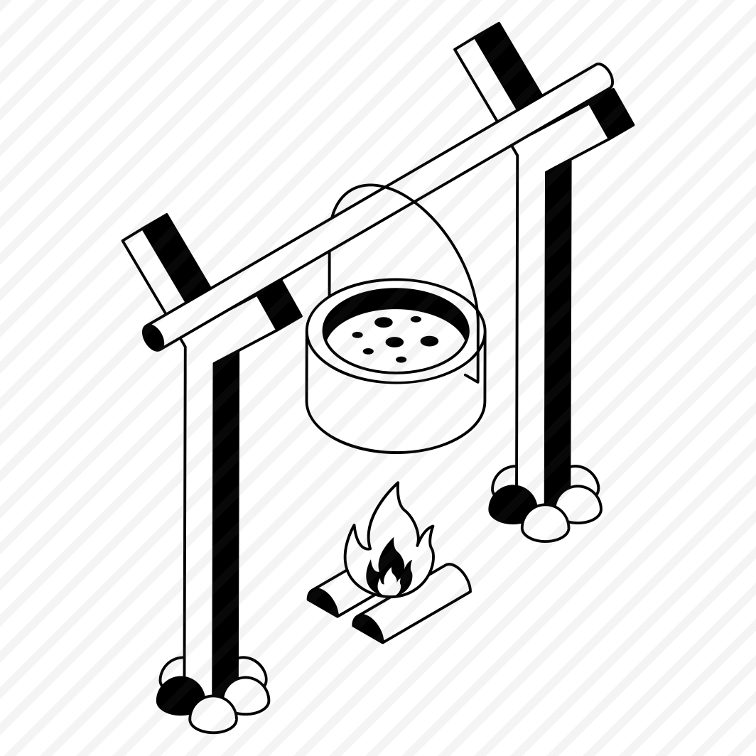 Cooking, Outdoor, Pot, Meal, Fire preview