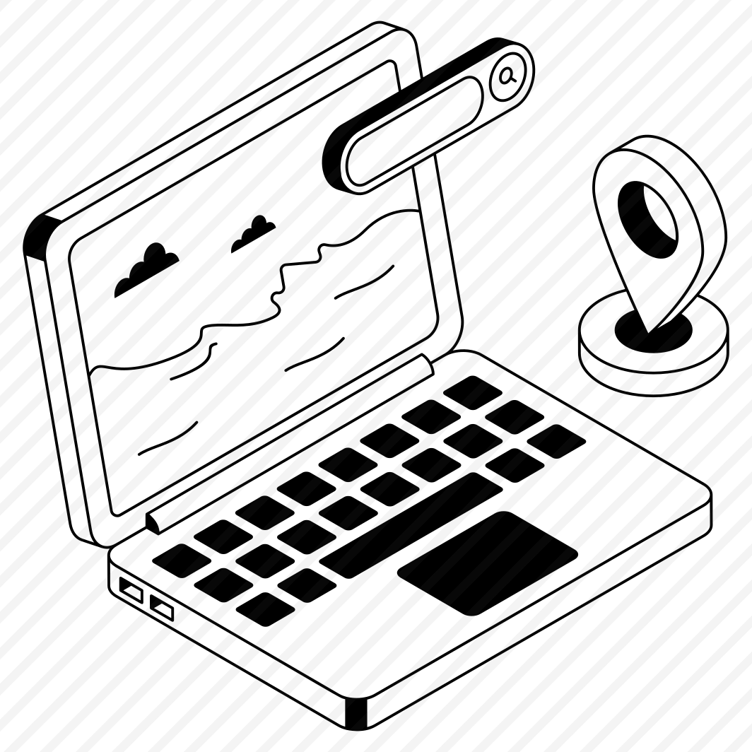 Laptop, Device, Search, Find, Location preview