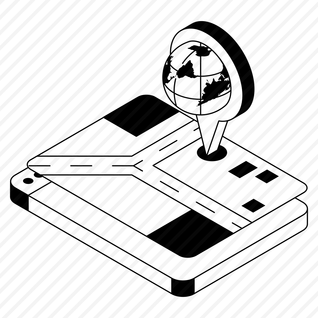 Location, Navigation, Tracking, Pin, Global preview