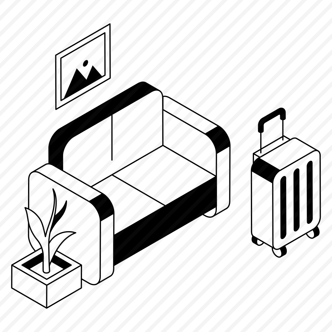 Luggage, Baggage, Bag, Sofa, Couch preview