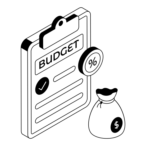 Budget, Estimate, Calculation, Report, Finance illustration