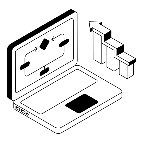 Business, Workflow, Flowchart, Algorithm, Scheme illustration