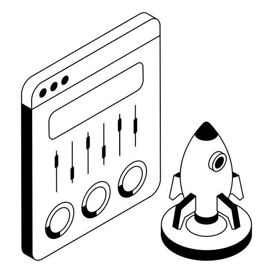 Launch, Startup, Boost, Initiation, Beginning illustration