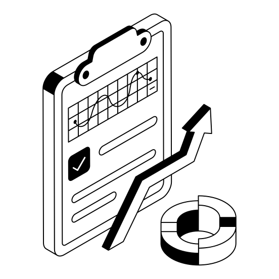 Profit, Shares, Document, Growth, Increase illustration