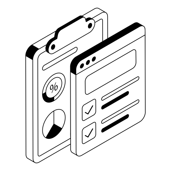 Survey, Form, Checklist, List, Document illustration