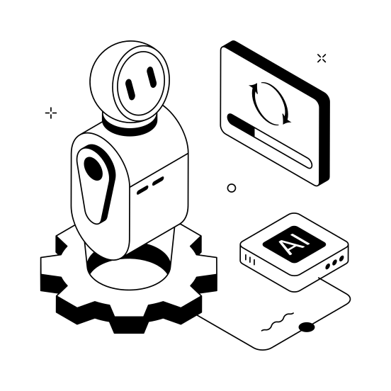 Configuration, System, Setup, Smart, Robotics illustration
