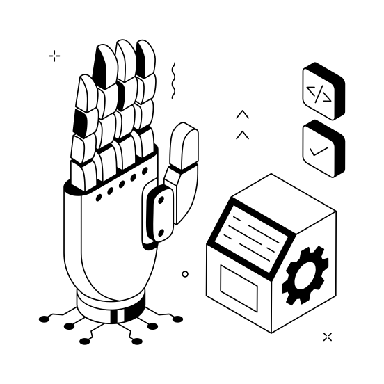 Robotics, Hand, Ai, Artificial Intelligence, Mechanical illustration