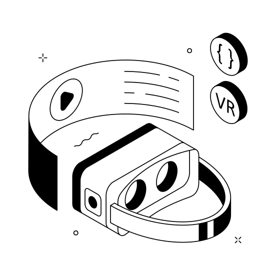 Vr, Virtual Reality, Artificial Intelligence, Immersive, Digital illustration