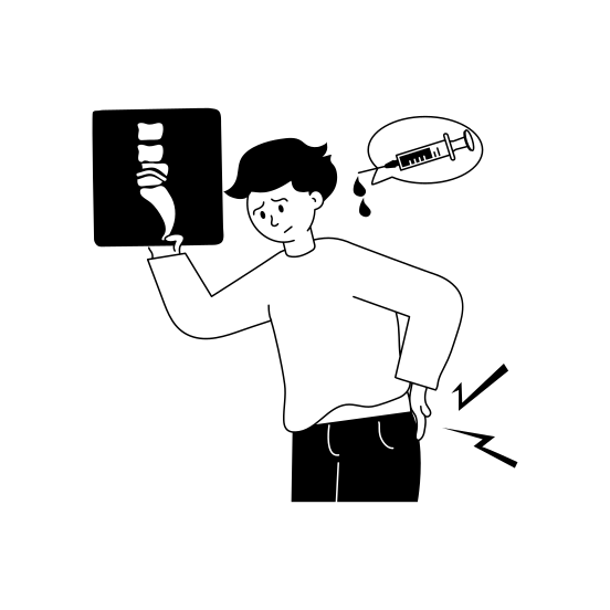 Backbone, X Ray, Spine, Pain, Scoliosis illustration