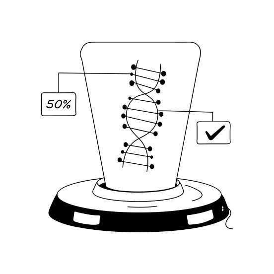 Dna, Medical, Research, Testing, Laboratory illustration