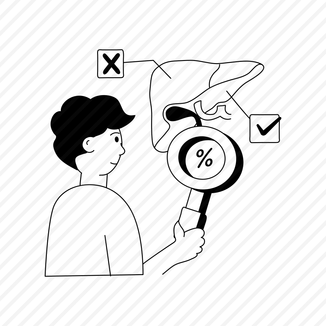 Liver, Checkup, Examine, Magnify, Search preview