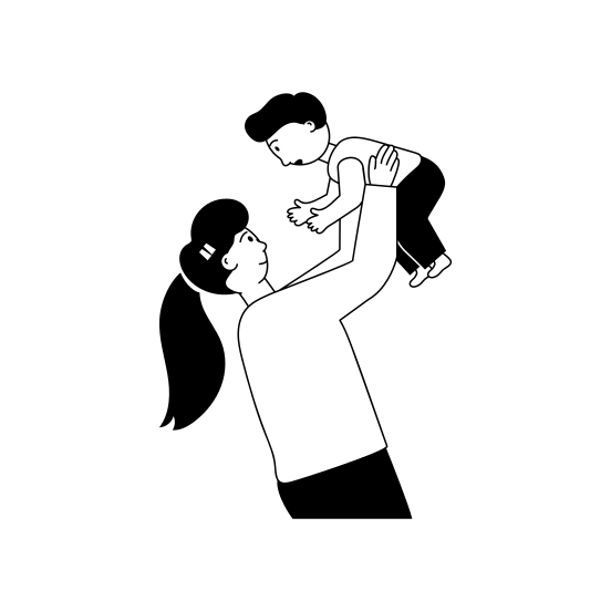 Maternal, Care, Love, Health, Motherhood illustration